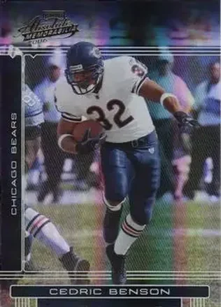 2006 Playoff Absolute Memorabilia #29 - Cedric Benson - Chicago Bears