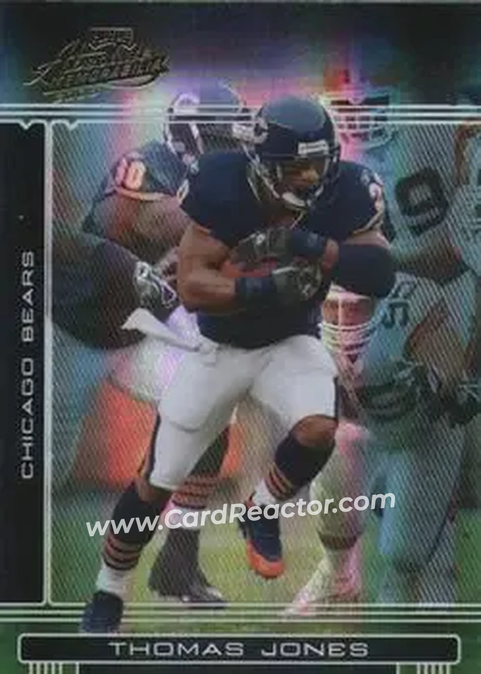2006 Playoff Absolute Memorabilia #31 - Thomas Jones - Chicago Bears - Front