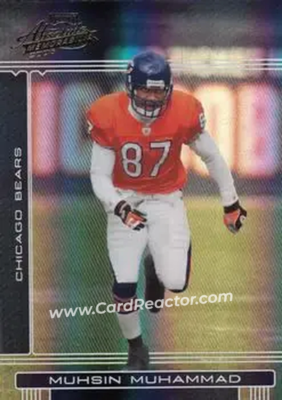 2006 Playoff Absolute Memorabilia #32 - Muhsin Muhammad - Chicago Bears - Front