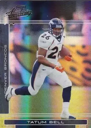 2006 Playoff Absolute Memorabilia #50 - Tatum Bell - Denver Broncos