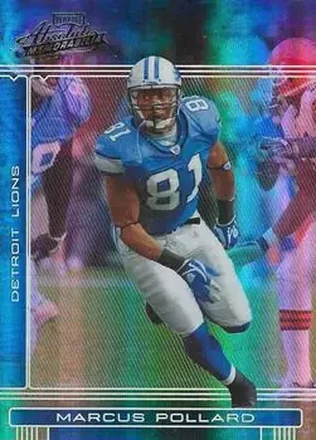 2006 Playoff Absolute Memorabilia #56 - Marcus Pollard - Detroit Lions