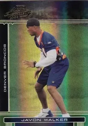 2006 Playoff Absolute Memorabilia #60 - Javon Walker - Denver Broncos