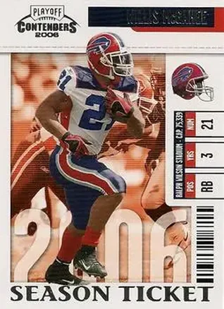 2006 Playoff Contenders #11 - Willis McGahee - Buffalo Bills