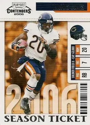 2006 Playoff Contenders #17 - Thomas Jones - Chicago Bears