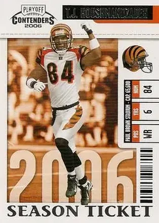 2006 Playoff Contenders #21 - T.J. Houshmandzadeh - Cincinnati Bengals