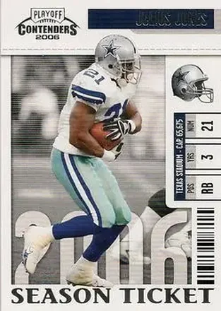 Julius Jones · 2006 Playoff Contenders #26
