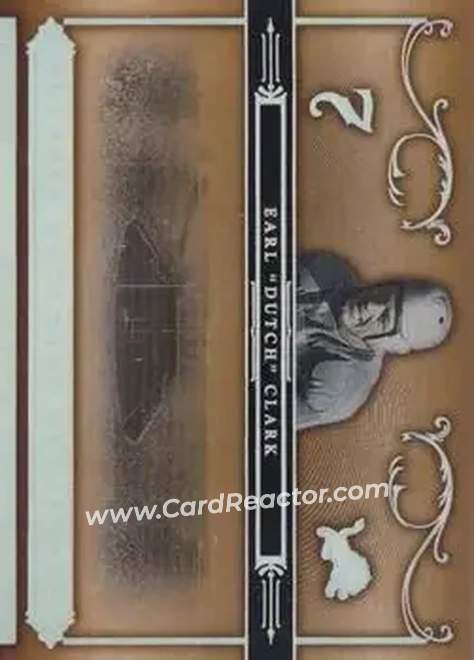 2006 Playoff National Treasures #8 - Dutch Clark - Detroit Lions - Front 2006 Playoff National Treasures #8 - Dutch Clark - Detroit Lions - Front