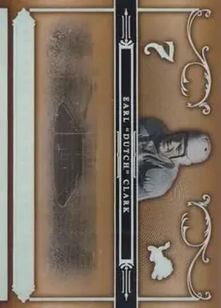 Dutch Clark · 2006 Playoff National Treasures #8
