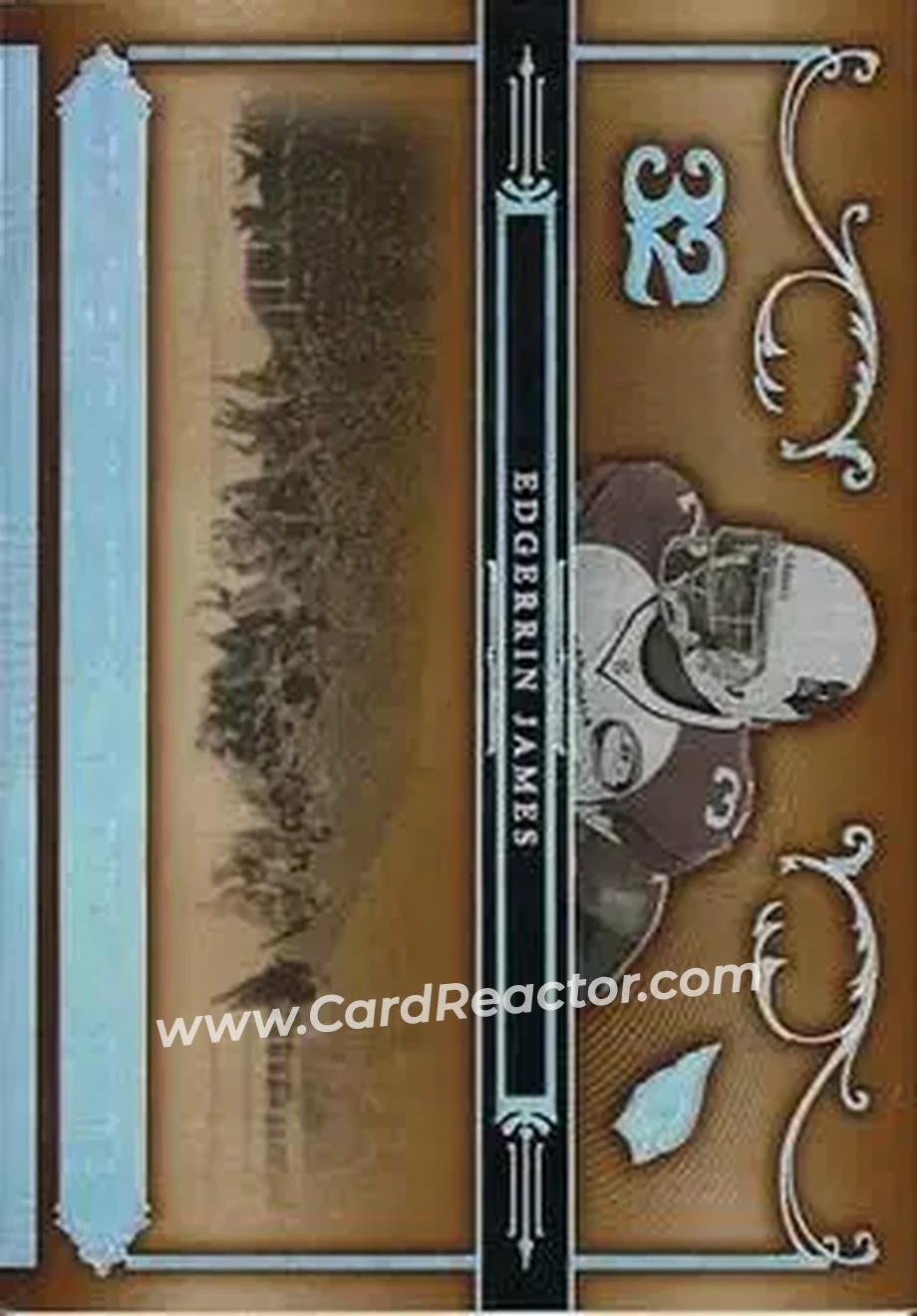 2006 Playoff National Treasures #10 - Edgerrin James - Arizona Cardinals - Front