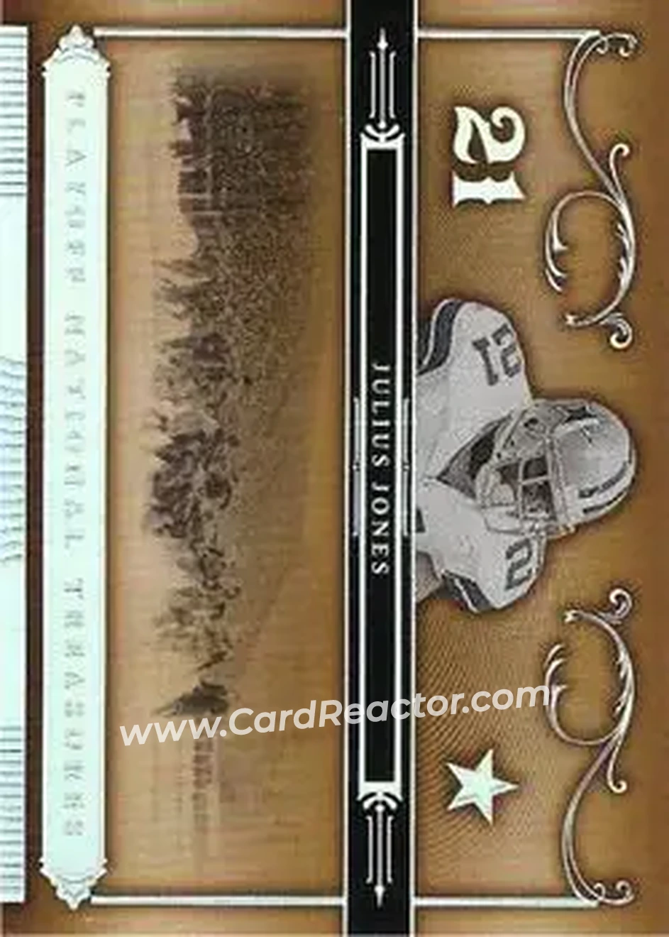 2006 Playoff National Treasures #19 - Julius Jones - Dallas Cowboys - Front