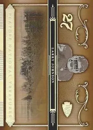 Larry Johnson · 2006 Playoff National Treasures #22