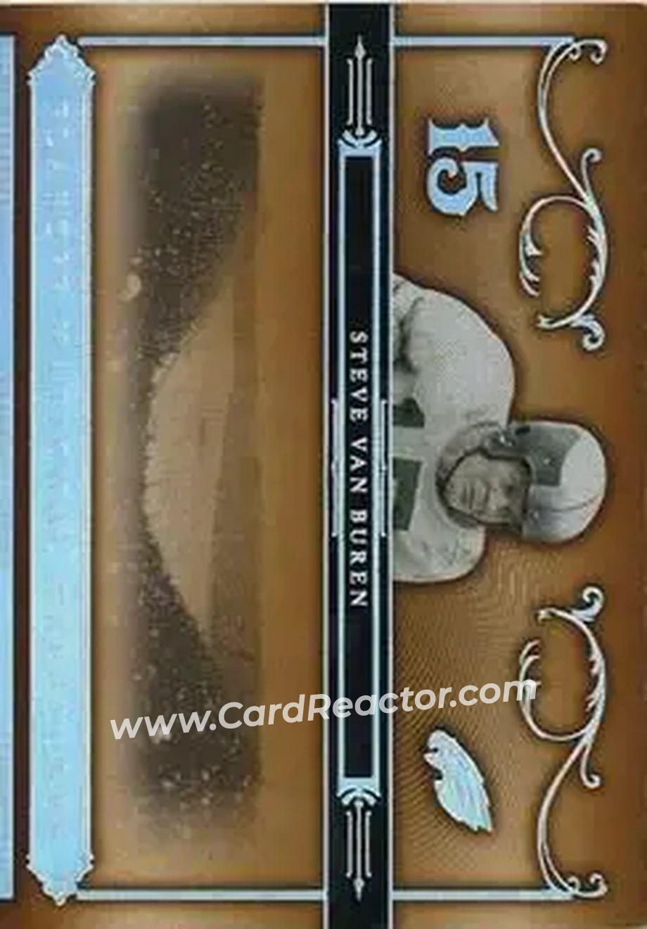 2006 Playoff National Treasures #30 - Steve Van Buren - Philadelphia Eagles - Front