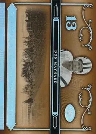 Don Maynard · 2006 Playoff National Treasures #46