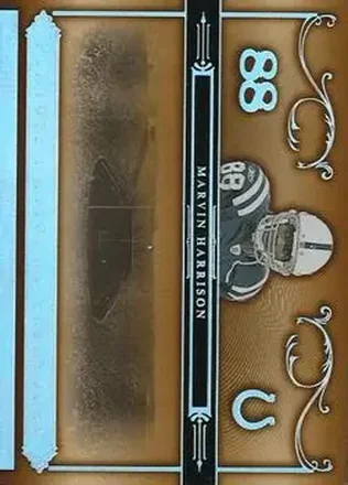Marvin Harrison · 2006 Playoff National Treasures #53