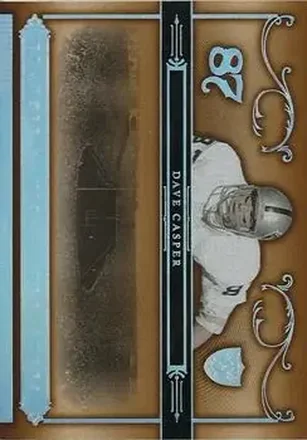 Dave Casper · 2006 Playoff National Treasures #65