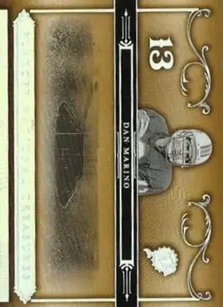 Dan Marino · 2006 Playoff National Treasures #77
