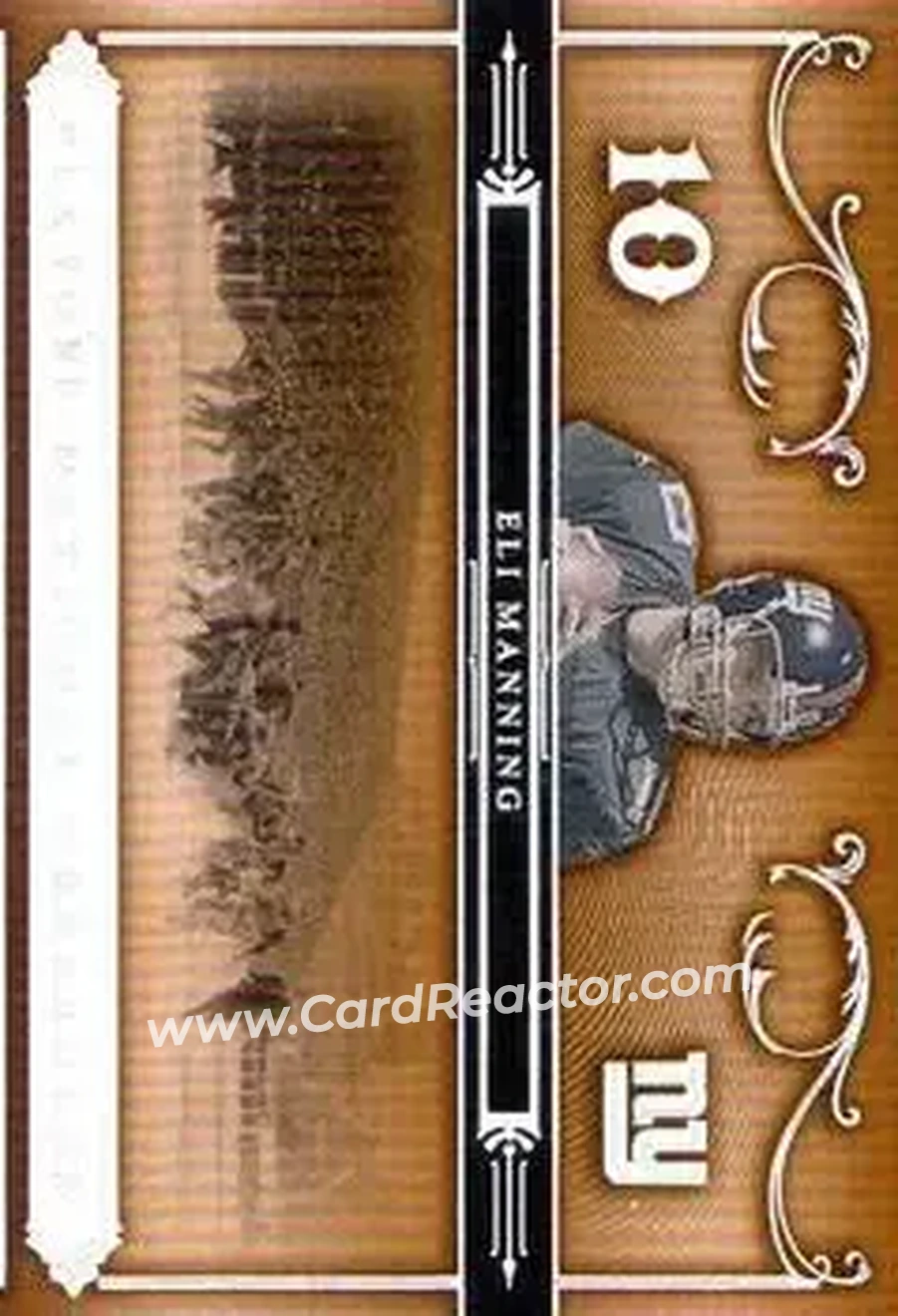 2006 Playoff National Treasures #82 - Eli Manning - New York Giants - Front