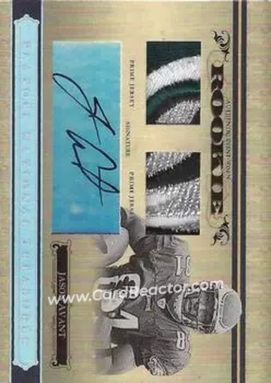 2006 Playoff National Treasures #125 - Jason Avant - Philadelphia Eagles - Front