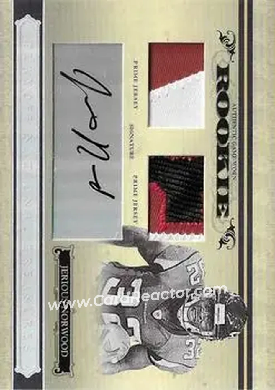 2006 Playoff National Treasures #126 - Jerious Norwood - Atlanta Falcons - Front