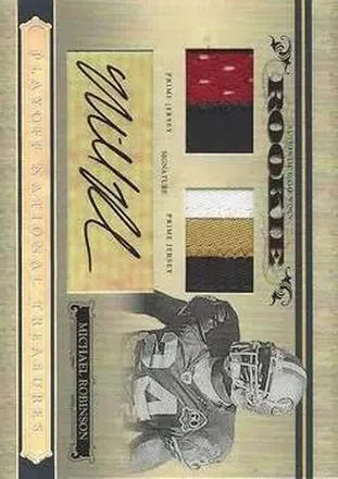 Michael Robinson · 2006 Playoff National Treasures #134