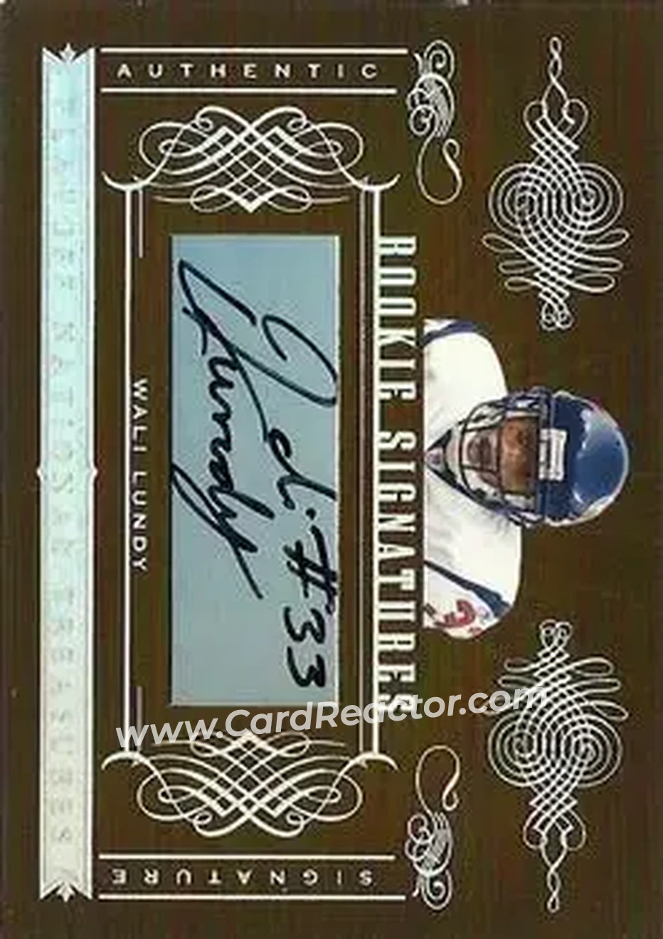 2006 Playoff National Treasures #150 - Wali Lundy - Houston Texans - Front