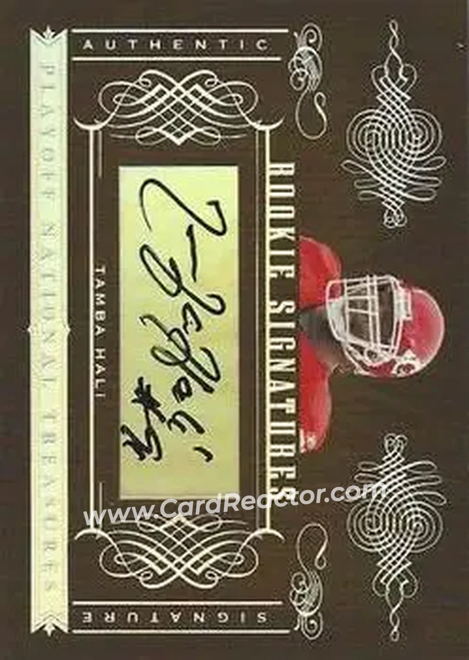 2006 Playoff National Treasures #179 - Tamba Hali - Kansas City Chiefs - Front