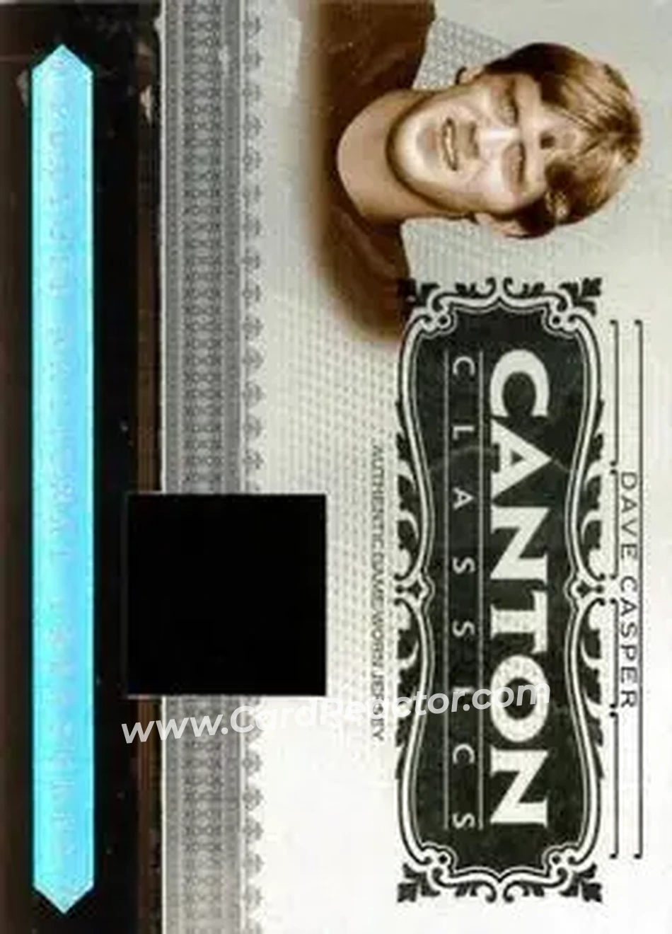 2006 Playoff National Treasures - Canton Classics Materials #CC-DC - Dave Casper - Oakland Raiders - Front