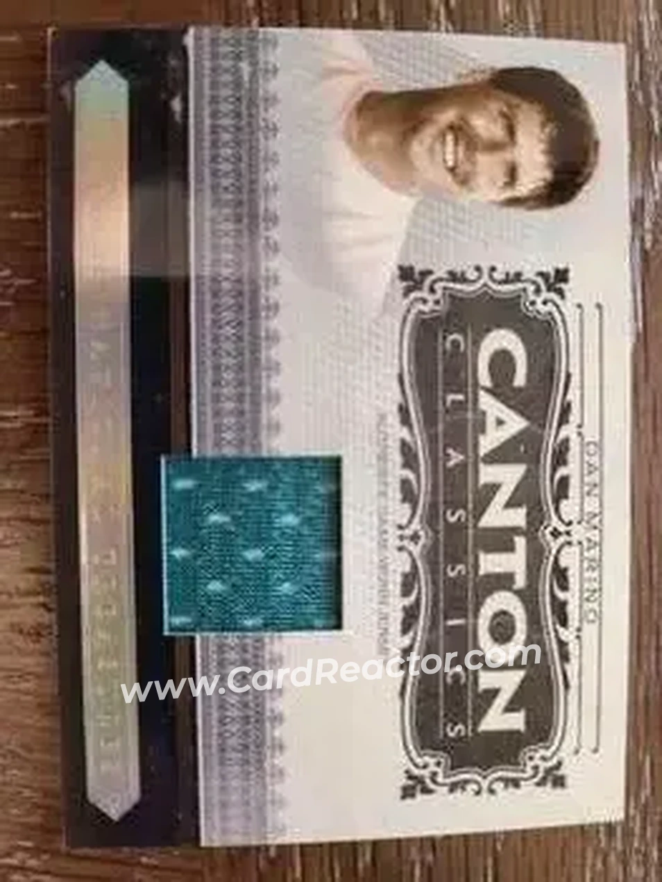 2006 Playoff National Treasures - Canton Classics Materials #CC-DM - Dan Marino - Miami Dolphins - Front