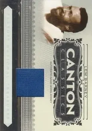 Lem Barney · 2006 Playoff National Treasures #CC-LB · Canton Classics Materials