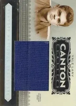 2006 Playoff National Treasures - Canton Classics Materials Jumbo Jerseys #CC-YL - Yale Lary - Detroit Lions