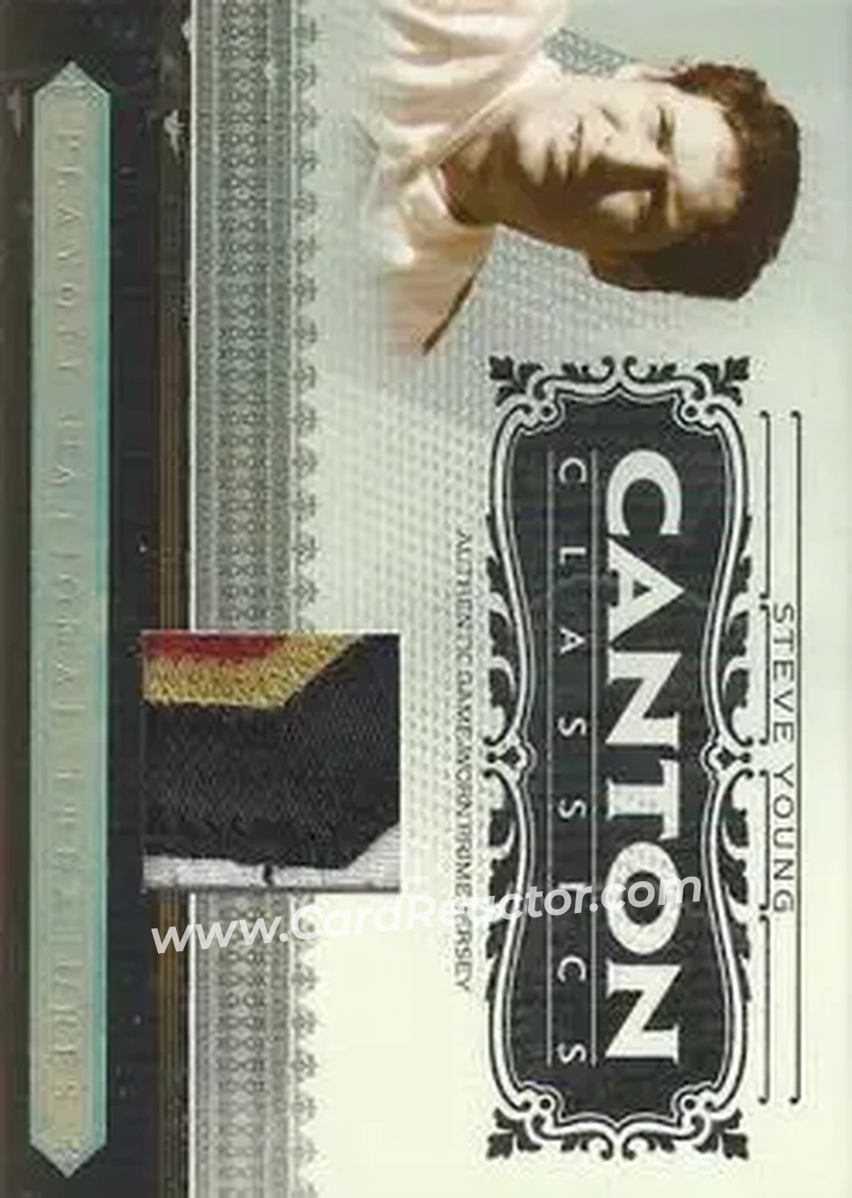 2006 Playoff National Treasures - Canton Classics Materials Prime #CC-SY - Steve Young - San Francisco 49ers - Front
