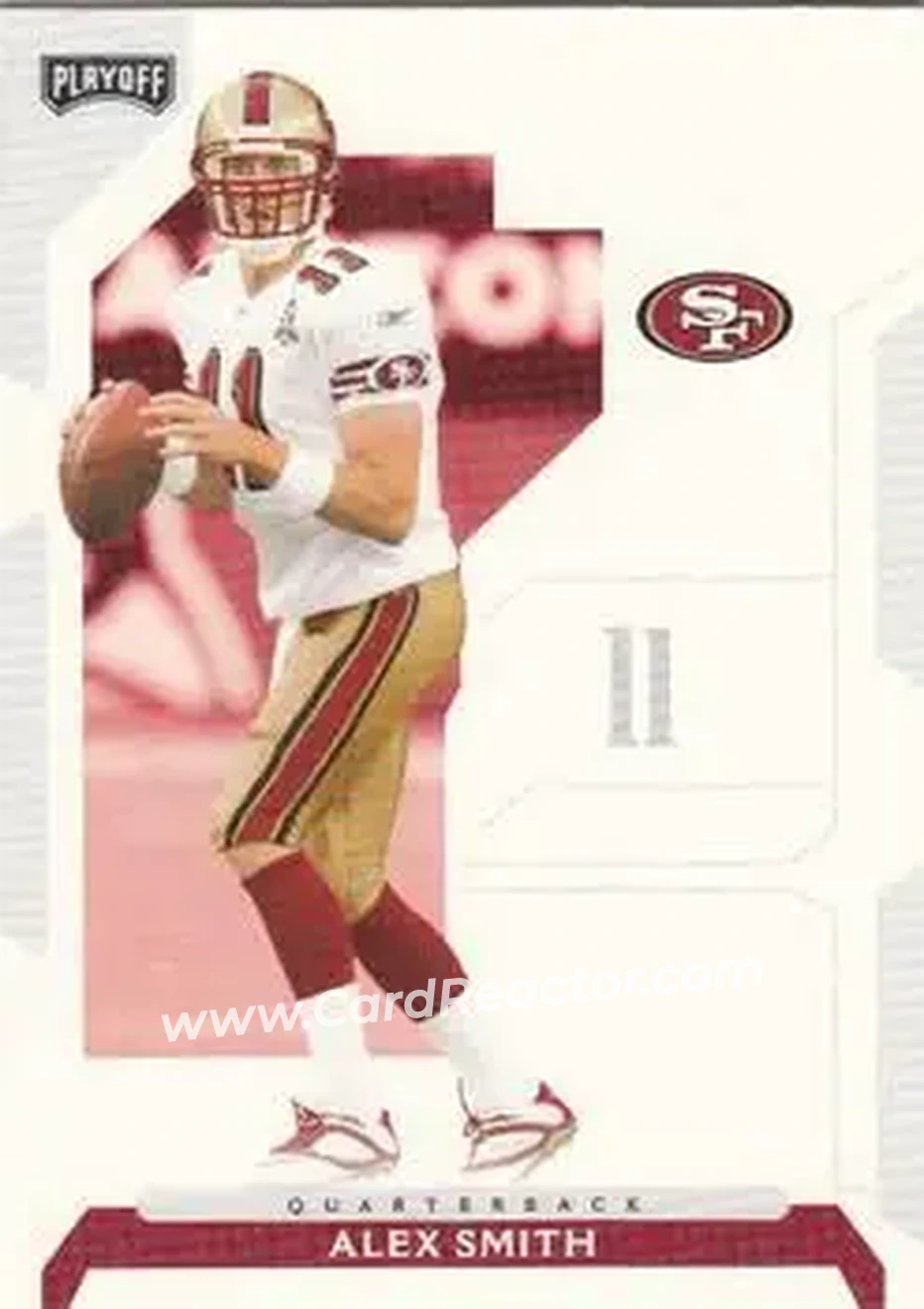 2006 Playoff NFL Playoffs #1 - Alex Smith - San Francisco 49ers - Front