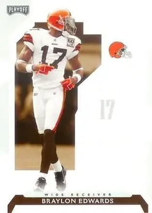 2006 Playoff NFL Playoffs #7 - Braylon Edwards - Cleveland Browns