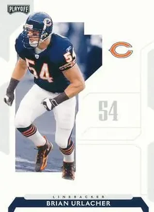 2006 Playoff NFL Playoffs #8 - Brian Urlacher - Chicago Bears
