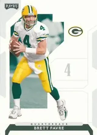 2006 Playoff NFL Playoffs #9 - Brett Favre - Green Bay Packers