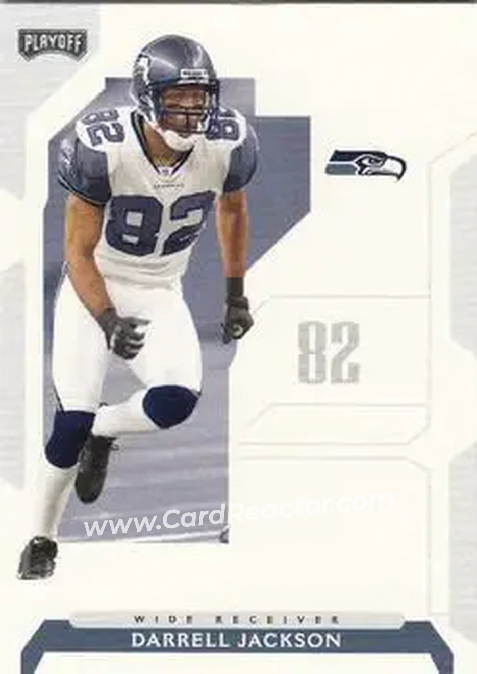 2006 Playoff NFL Playoffs #20 - Darrell Jackson - Seattle Seahawks - Front 2006 Playoff NFL Playoffs #20 - Darrell Jackson - Seattle Seahawks - Front
