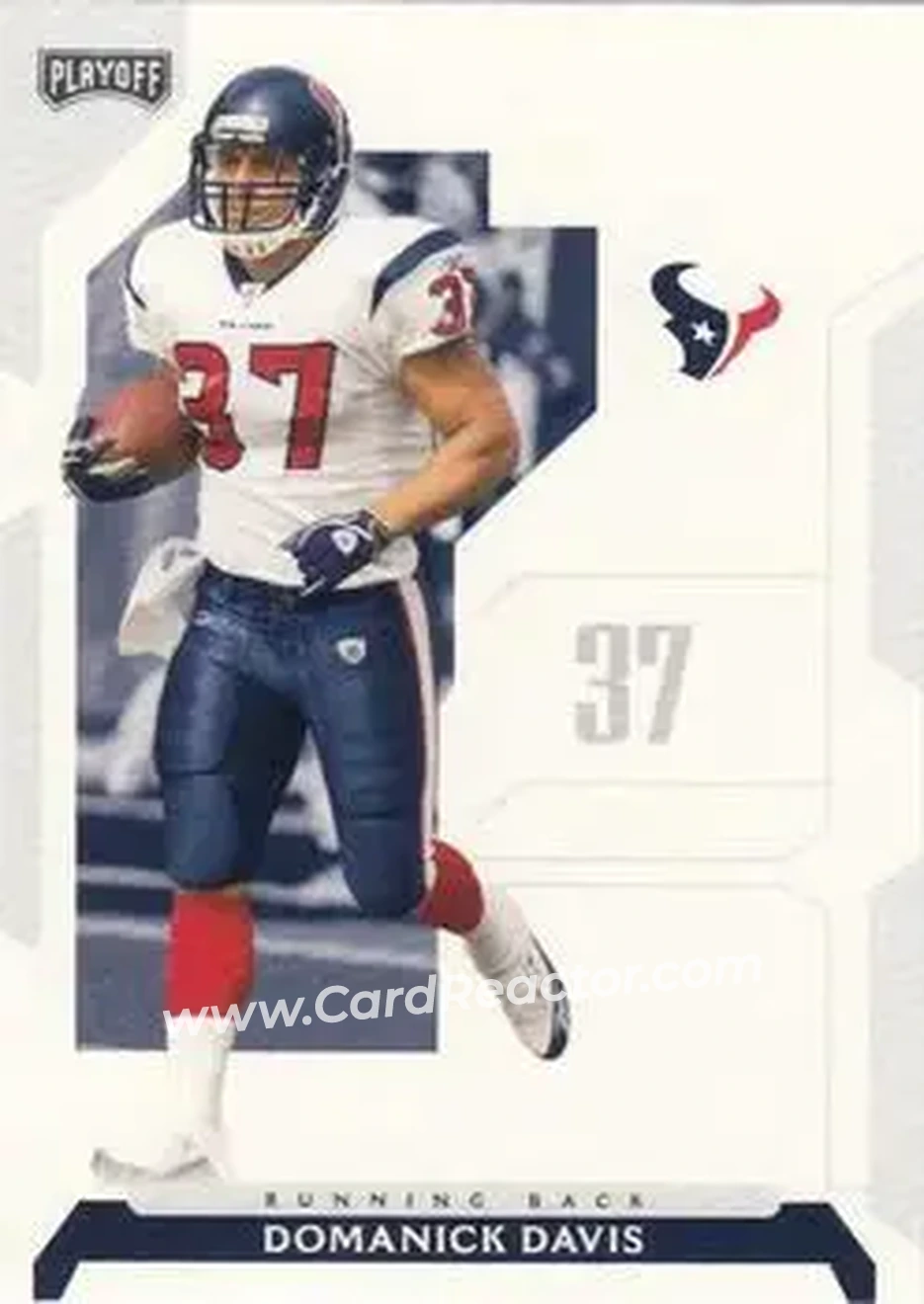 2006 Playoff NFL Playoffs #22 - Domanick Davis - Houston Texans