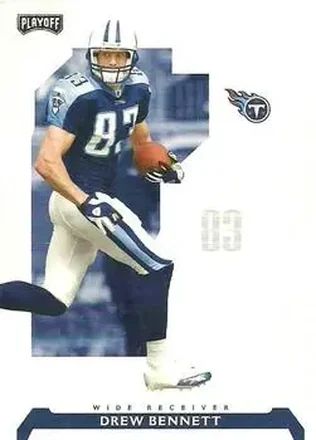 2006 Playoff NFL Playoffs #24 - Drew Bennett - Tennessee Titans