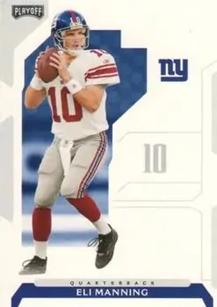 2006 Playoff NFL Playoffs #27 - Eli Manning - New York Giants