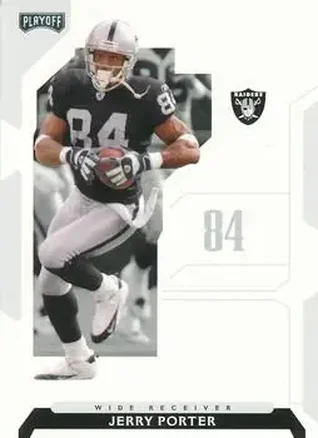 2006 Playoff NFL Playoffs #30 - Jerry Porter - Oakland Raiders