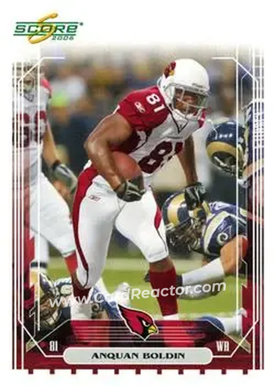 2006 Score #3 - Anquan Boldin - Arizona Cardinals - Front