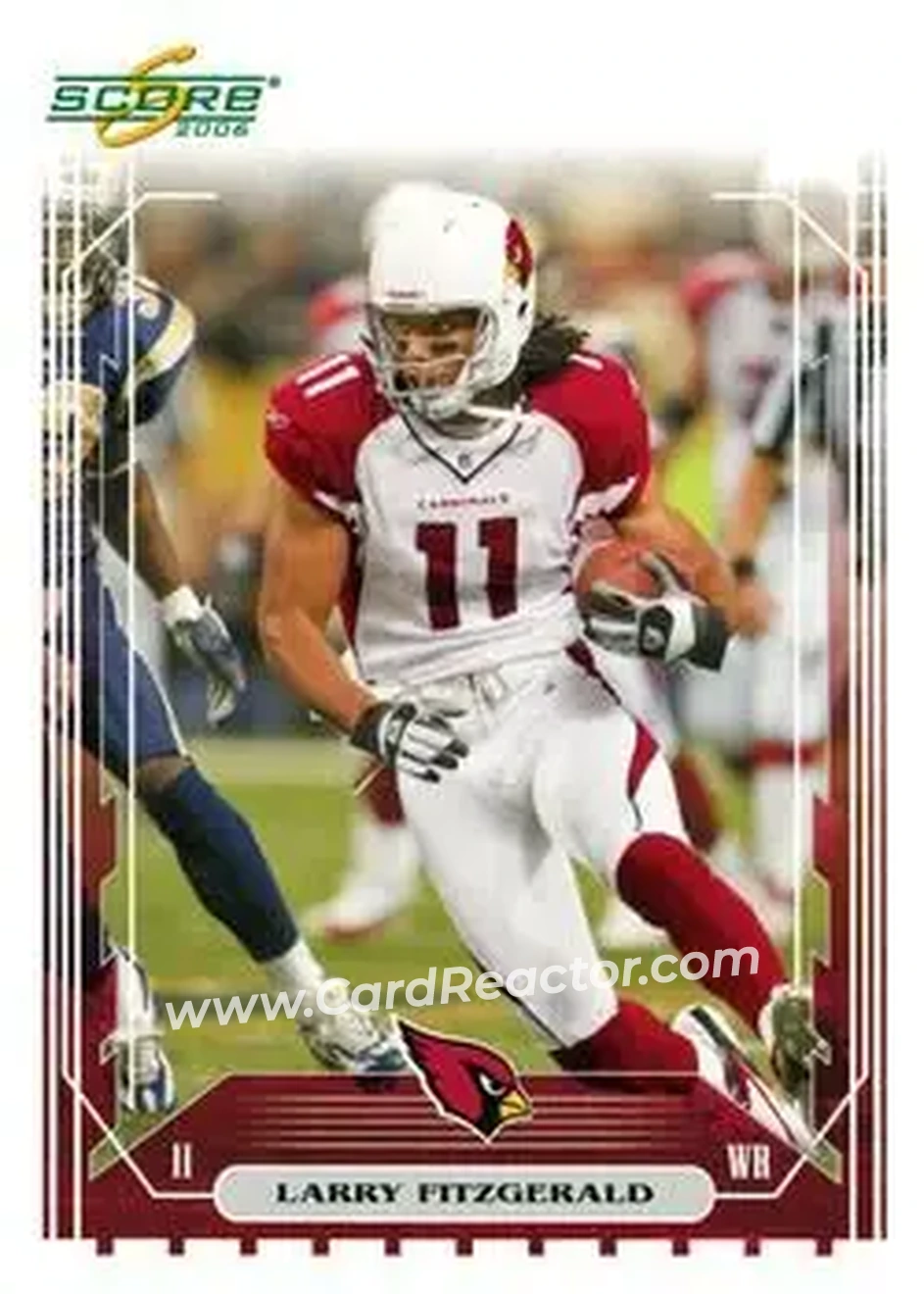 2006 Score #4 - Larry Fitzgerald - Arizona Cardinals - Front