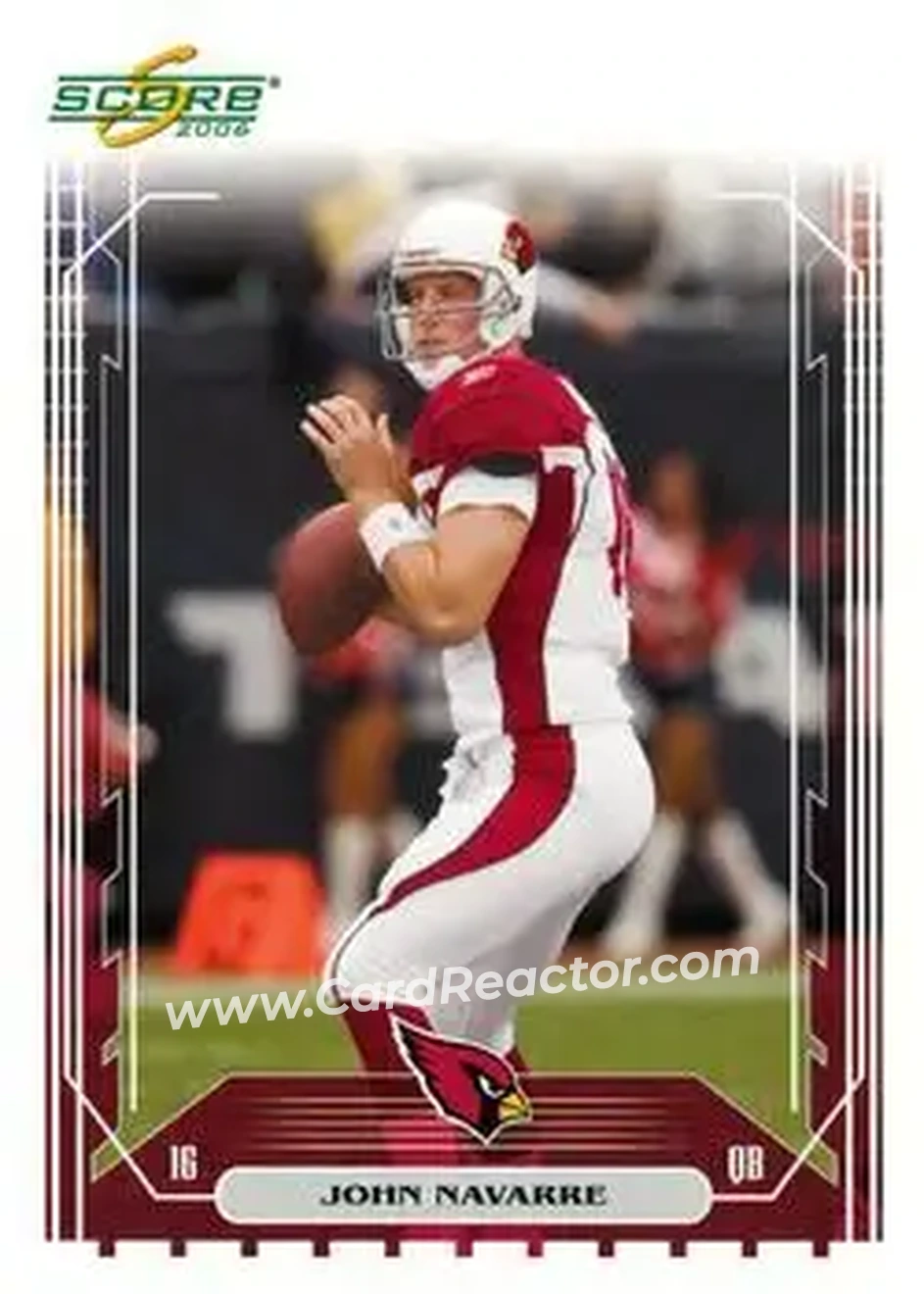 2006 Score #8 - John Navarre - Arizona Cardinals