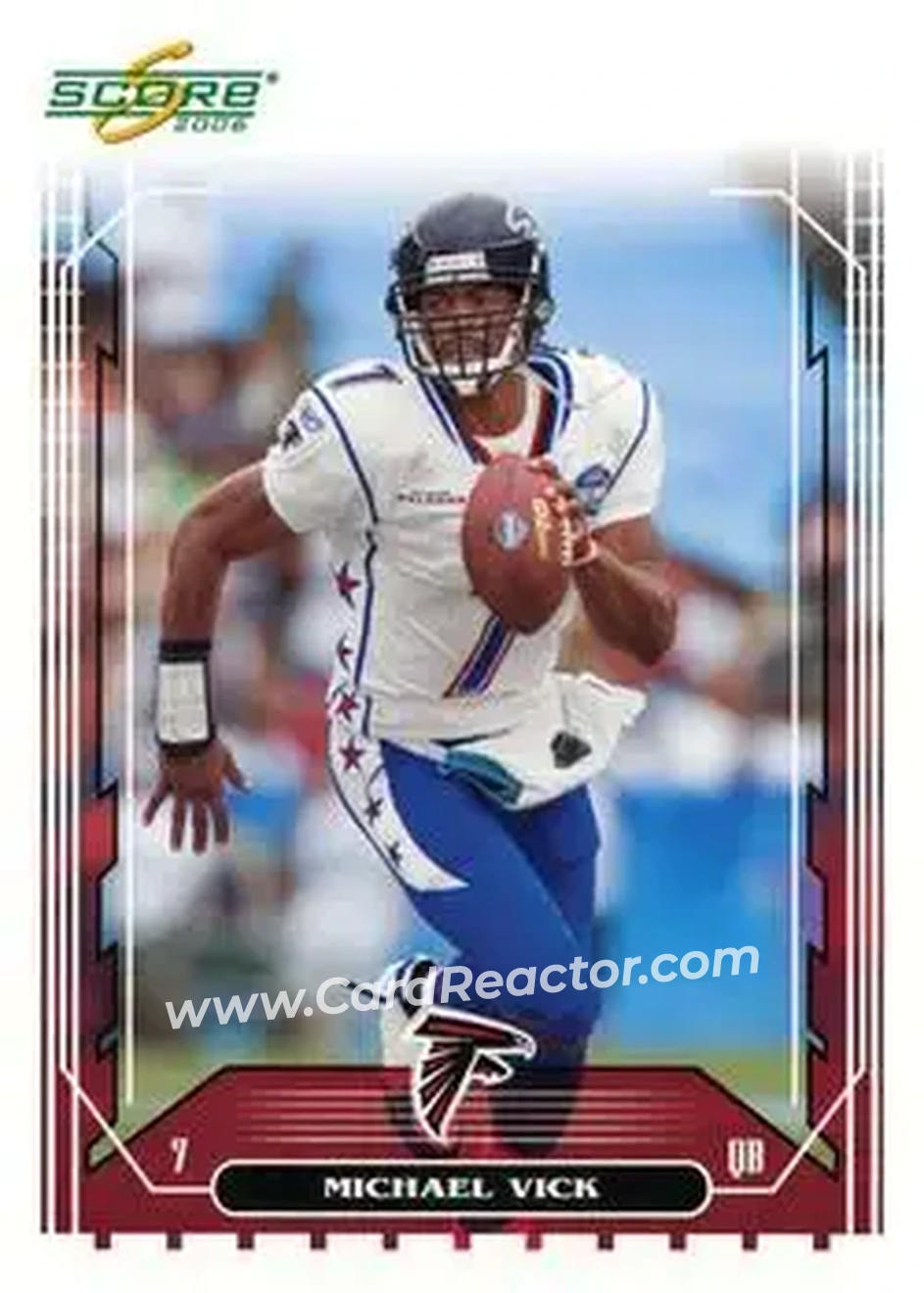 2006 Score #9a - Michael Vick - Atlanta Falcons - Front