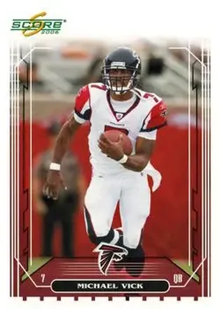 2006 Score #9b - Michael Vick - Atlanta Falcons