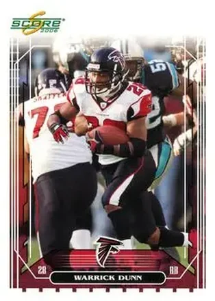 2006 Score #10 - Warrick Dunn - Atlanta Falcons