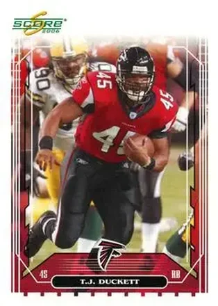 2006 Score #13a - T.J. Duckett - Atlanta Falcons