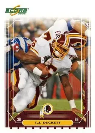 2006 Score #13b T.J. Duckett