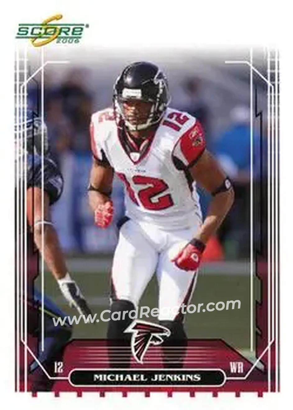 2006 Score #14 - Michael Jenkins - Atlanta Falcons - Front