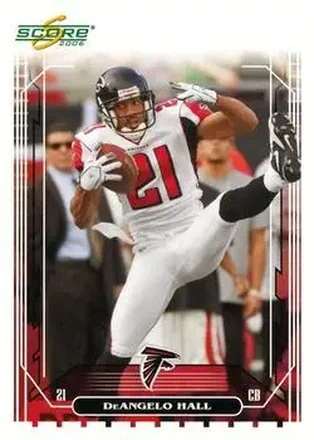 2006 Score #15 - DeAngelo Hall - Atlanta Falcons